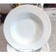 STUDIO NOVA M 2050 "WHITE BAMBOO" FINE CHINA 4 PC. RIMMED SOUP/CONSOMME BOWL SET