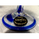 KROSNO JOZEFINA POLAND HAND BLOWN JELLYFISH ART GLASS BUD VASE/ WINE GLASS SET