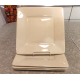 TABLETOPS GALLERY MISTO LINEN 4 PC. SQUARE SALAD/LUNCH PLATE SET