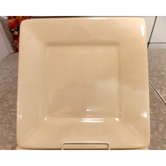 TABLETOPS GALLERY MISTO LINEN 4 PC. SQUARE SALAD/LUNCH PLATE SET