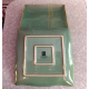 K-N KAREN NEUBURGER 4 PC. SAGE DINNER PLATE SET in the "WILLOW" PATTERN