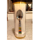 NEW PIER1 IMPORTS RAINBOW COLORED 12 PC. STAINLESS STEEL & ACRYLIC FLATWARE SET