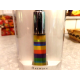 NEW PIER1 IMPORTS RAINBOW COLORED 12 PC. STAINLESS STEEL & ACRYLIC FLATWARE SET