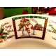 MIKASA ULTIMA + SUPER STRONG "CHRISTMAS WISH" 4 PC. DINNER PLATE SET HK713