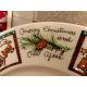 MIKASA ULTIMA + SUPER STRONG "CHRISTMAS WISH" 4 PC. DINNER PLATE SET HK713
