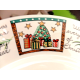 MIKASA ULTIMA + SUPER STRONG "CHRISTMAS WISH" 4 PC. DINNER PLATE SET HK713