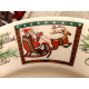 MIKASA ULTIMA + SUPER STRONG "CHRISTMAS WISH" 4 PC. DINNER PLATE SET HK713