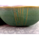 K-N KAREN NEUBURGER SAGE 4 PC. SOUP/SALAD BOWL SET in the "WILLOW" PATTERN