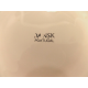 VERY RARE 2 PC. DANSK PORTUGAL X-LARGE CHIP/VEGETABLE DIP SET W/TERRA COTTA EDGE