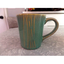 K-N KAREN NEUBURGER LARGE 16 OZ. SAGE COFFEE/TEA MUG in the "WILLOW" PATTERN