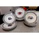 OFFICIAL "NASCAR" VICTORY RACING 11 PC. DINNERWARE SET by GIBSON "2002"