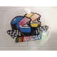 OFFICIAL "NASCAR" VICTORY RACING 11 PC. DINNERWARE SET by GIBSON "2002"