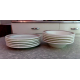 PYREX TABLEWARE by CORNING 12 PC. DINNERWARE SET in the "REGENCY" SCROLL PATTERN