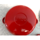 TECHNIQUE CAST IRON ENAMELWARE 2 QUART "TOMATO" SHAPED CASSEROLE DISH with LID