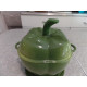 TECHNIQUE CAST IRON ENAMELWARE 1 1/2 QUART "BELL PEPPER" CASSEROLE DISH with LID