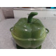 TECHNIQUE CAST IRON ENAMELWARE 1 1/2 QUART "BELL PEPPER" CASSEROLE DISH with LID