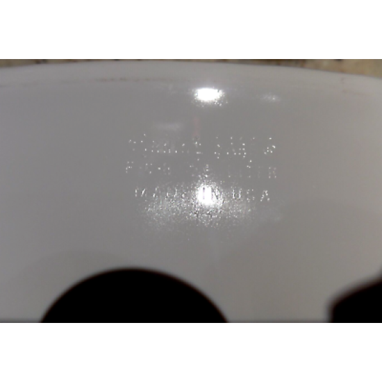 2 Pc. Corning 1.8L French White F-6-B & MC-6-B Divided Casserole Dishes
