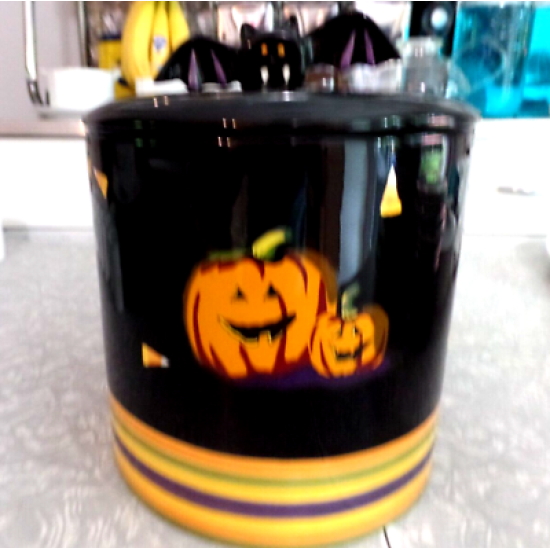 HOSTS & PUMPKINS COOKIE/CANDY JAR