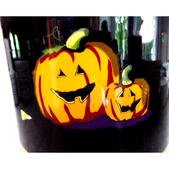 HOSTS & PUMPKINS COOKIE/CANDY JAR