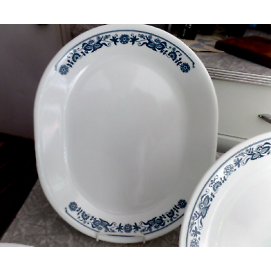 CORELLE by CORNING 20 PC. DINNERWARE SET in the  "OLD TOWN"  PATTERN