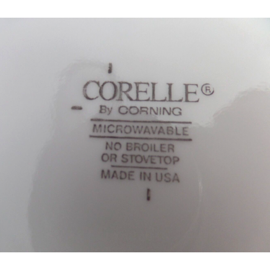 CORELLE by CORNING 20 PC. DINNERWARE SET in the  "OLD TOWN"  PATTERN