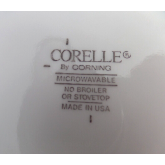CORELLE by CORNING 20 PC. DINNERWARE SET in the  "OLD TOWN"  PATTERN