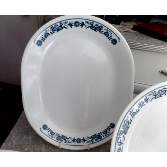 CORELLE by CORNING 20 PC. DINNERWARE SET in the  "OLD TOWN"  PATTERN