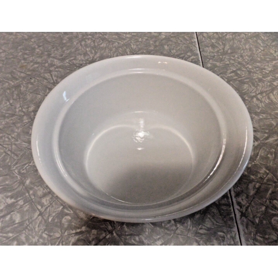 CORNINGWARE STONEWARE FRENCH WHITE 2 QT. ROUND CASSEROLE DISH