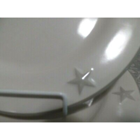 POTTERY by KATHY WORD EXPRESSIONS SERIES "dream" 2 PC. LUNCHEON/SALAD PLATE SET