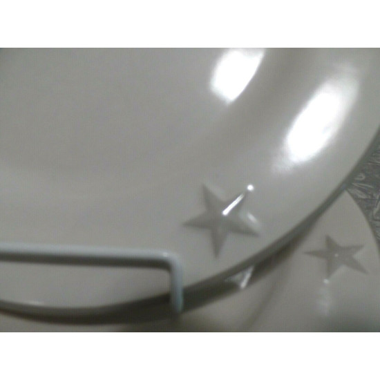 POTTERY by KATHY WORD EXPRESSIONS SERIES "dream" 2 PC. LUNCHEON/SALAD PLATE SET