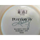 POTTERY by KATHY WORD EXPRESSIONS SERIES "dream" 2 PC. LUNCHEON/SALAD PLATE SET