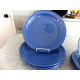 DANSK 16 PC. DINNERWARE SET in the "CRAFT COLORS" BLUEBERRY PATTERN