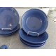 DANSK 16 PC. DINNERWARE SET in the "CRAFT COLORS" BLUEBERRY PATTERN