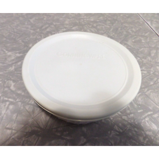 2 PC. CORNING F-16-B FRENCH WHITE 16 OZ. ROUND CASSEROLE DISH W/STORAGE LID