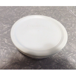 2 PC. CORNING F-16-B FRENCH WHITE 16 OZ. ROUND CASSEROLE DISH W/STORAGE LID