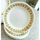 VTG. CORELLE "BUTTERFLY GOLD" PATTERN 2 PC. DESSERT PLATE SET