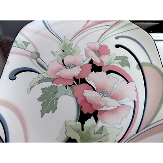 SANGO QUADRILLE (2) PC. DINNER PLATE SET in the "ANASTASIA" PATTERN