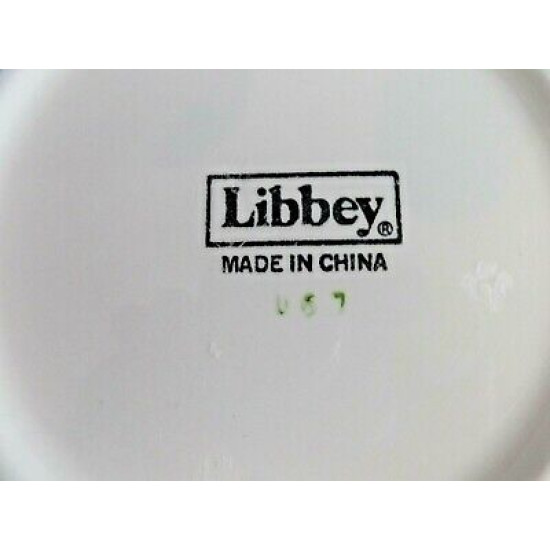 LIBBEY 12 PC. DINNERWARE SET in the HOLIDAY "SNOWMAN" PATTERN