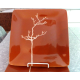 BAUM "AUTUMN BRANCH" PATTERN 6 PC. SALAD/LUNCHEON PLATE SET
