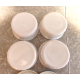 6 PC. CORNING F-16-B FRENCH WHITE 16 OZ. ROUND CASSEROLE DISHES W/STORAGE LIDS