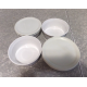 6 PC. CORNING F-16-B FRENCH WHITE 16 OZ. ROUND CASSEROLE DISHES W/STORAGE LIDS