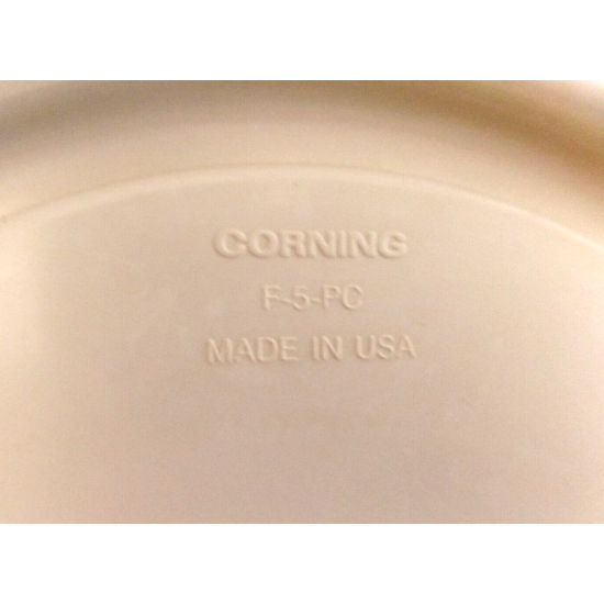 4 PC. CORNINGWARE STONEWARE FRENCH WHITE 1.5 QT. ROUND CASSEROLE SET W/LIDS