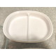 CORNING WARE "FRENCH WHITE" 6 PC. OVATE CASSEROLE BAKEWARE SET