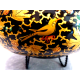 BEAUTIFUL VTG. ALI-BROTHERS HASSANABAD KASHMIR,INDIA HANDMADE WOOD & BRASS BOWL