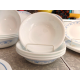 CORELLE  "MORNING BLUE"  PATTERN 29 PC. DINNERWARE SET ###REALLY, REALLY NICE###
