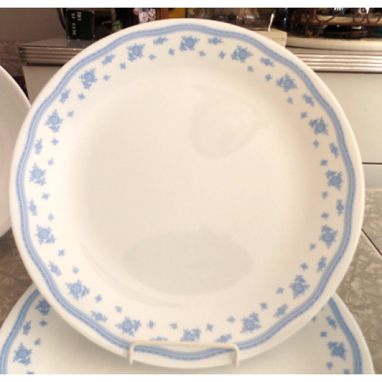 CORELLE  "MORNING BLUE"  PATTERN 14 PC. DINNERWARE SET
