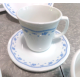 CORELLE  "MORNING BLUE"  PATTERN 14 PC. DINNERWARE SET