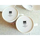 NEW 222 FIFTH "SANTA COMPANY" 6 PC. DINNERWARE in the "GINGERBREAD MAN" PATTERN