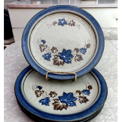 D FALL LEAVES 8 1/4" LUNCH PLATES