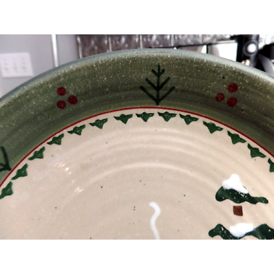 SONOMA LIFE-STYLE "LODGE" PATTERN 3 PC. DINNER PLATE SET